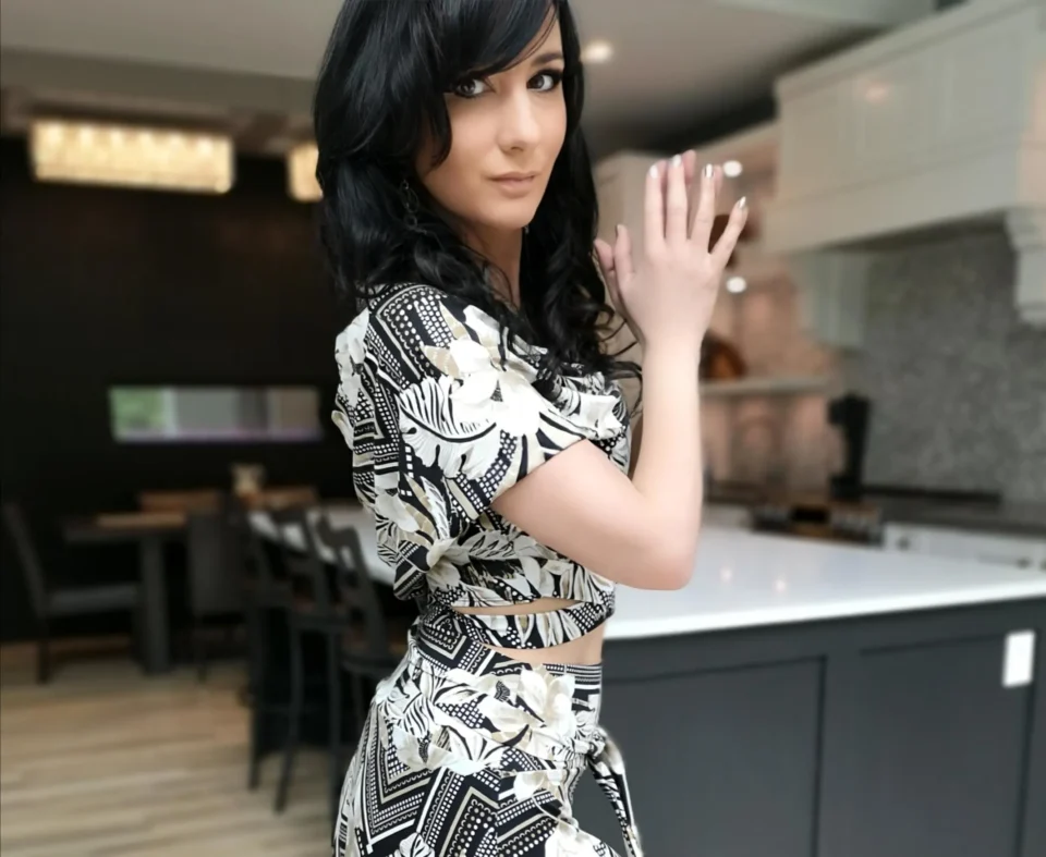 Neutral black, white and tan African tropical print hooded crop top and high-waisted maxi skirt, sold either separately, or together as a set.