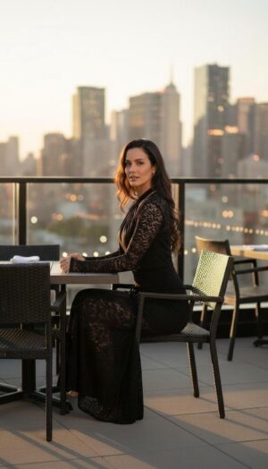 Stretchy Crop Lace Jacket, Long Sleeve Fitted Top