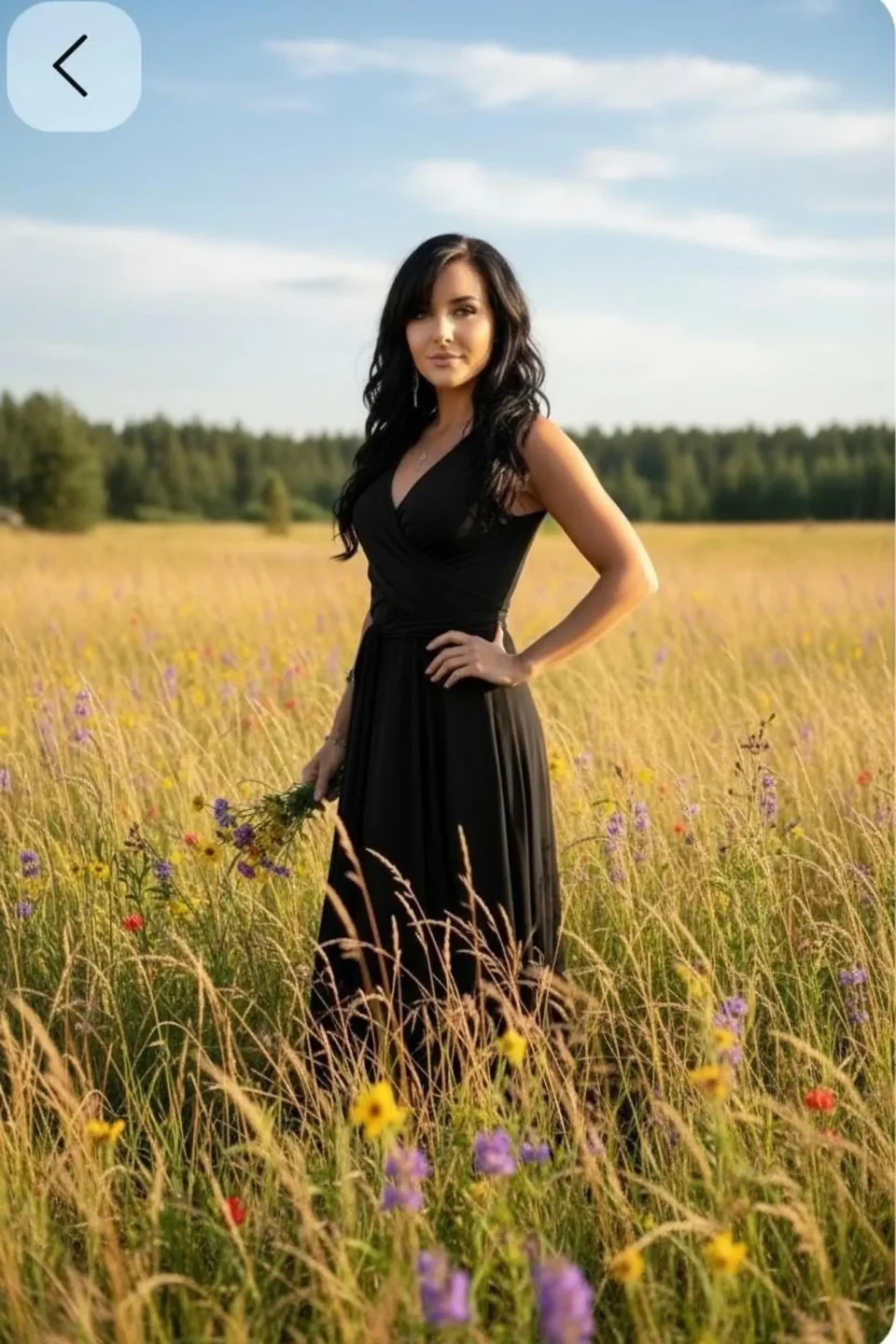 Maxi Black Dress, Bamboo Sleeveless Reversible Wrap, Size Options Available for Versatile Style