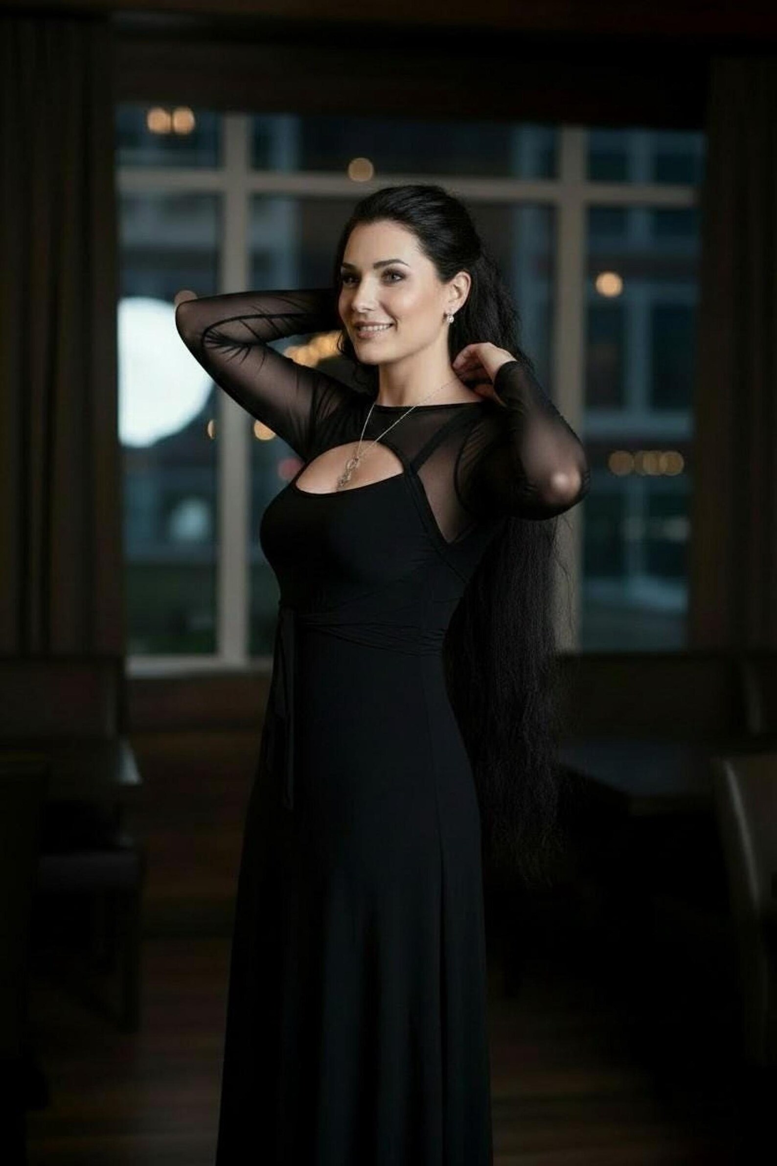 Chic Crop Mesh Jacket with Empire Waist Ties